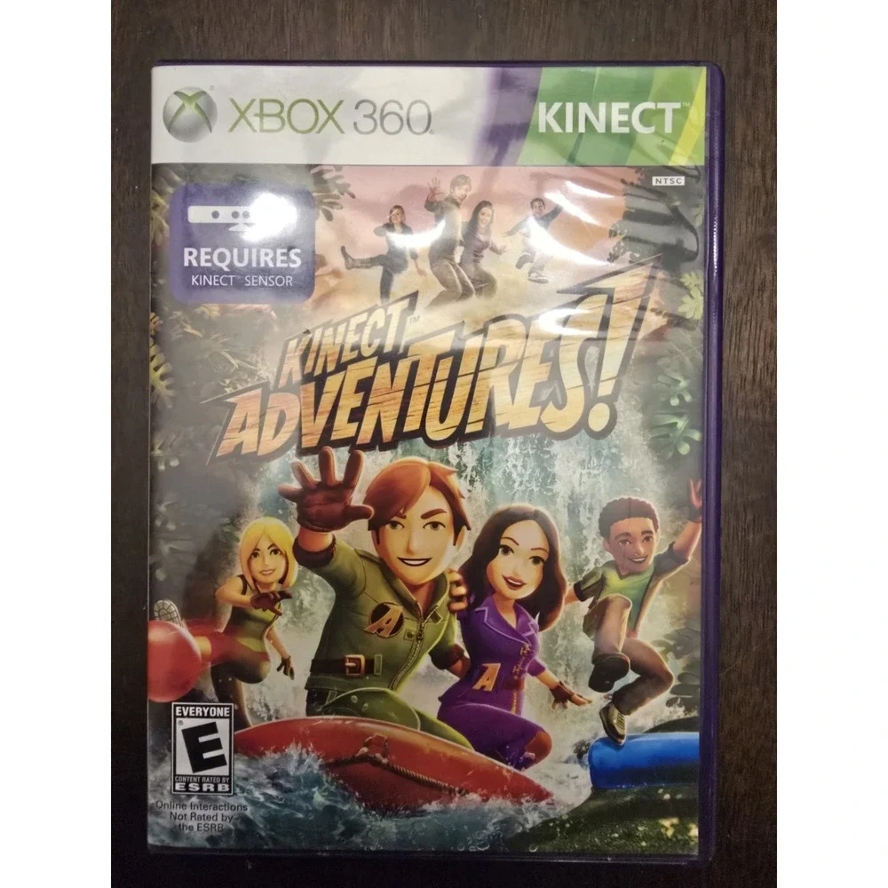 Kinect‎ Adventures (Microsoft Xbox 360, 2010) TESTED